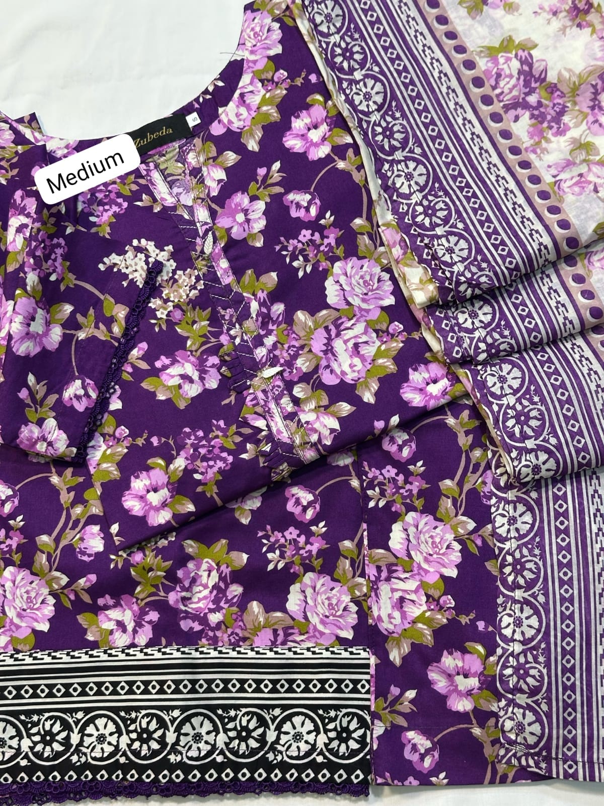 PREMIUM PRINTED CO-ORD SET WITH PRINTED DIGITAL DUPATTA STITCHED