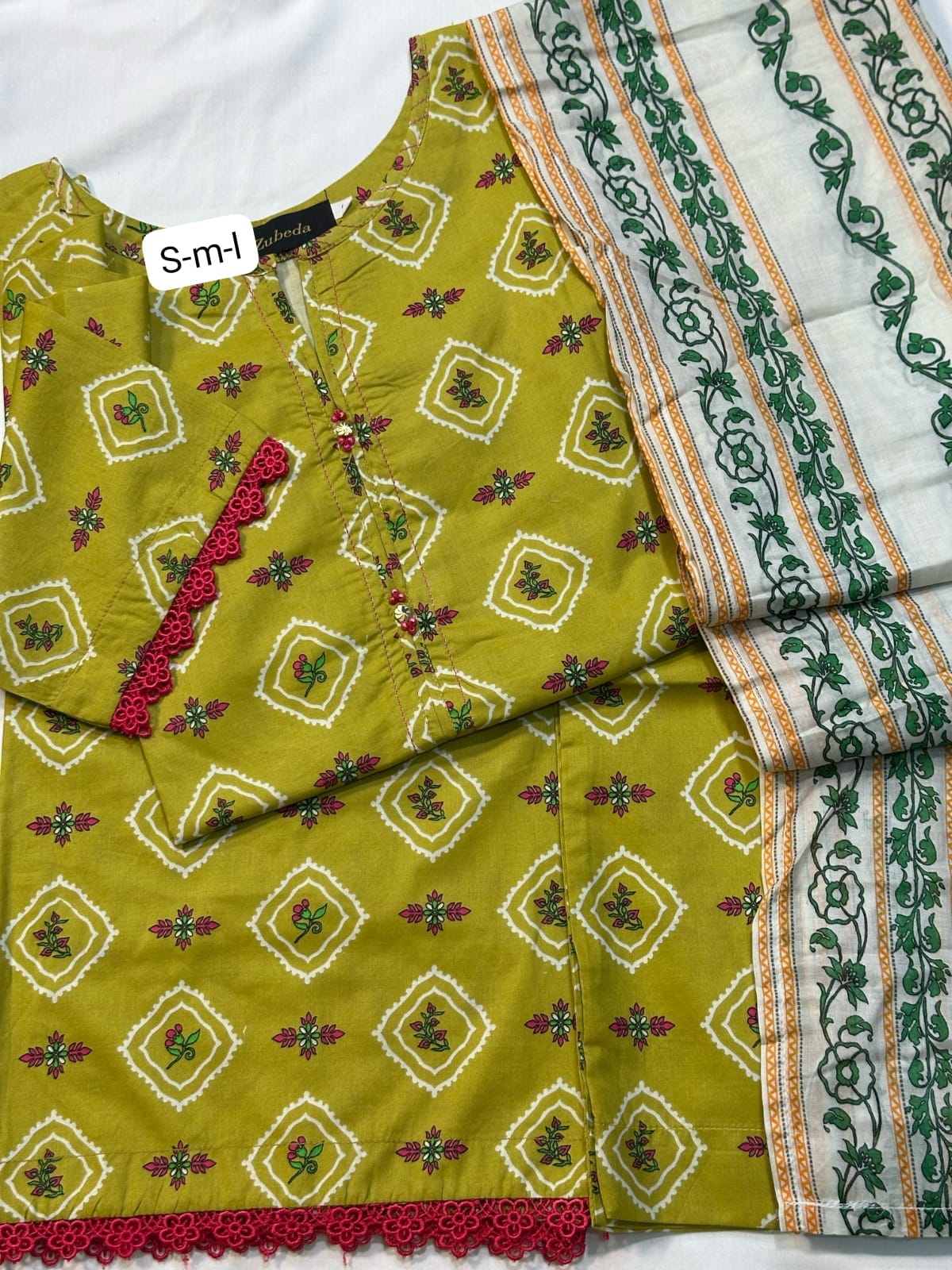 PREMIUM PRINTED CO-ORD SET WITH PRINTED DIGITAL DUPATTA STITCHED