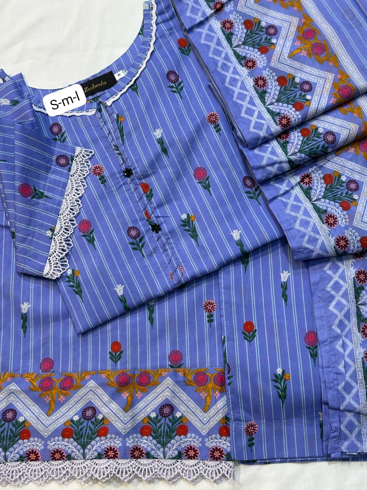PREMIUM PRINTED CO-ORD SET WITH PRINTED DIGITAL DUPATTA STITCHED