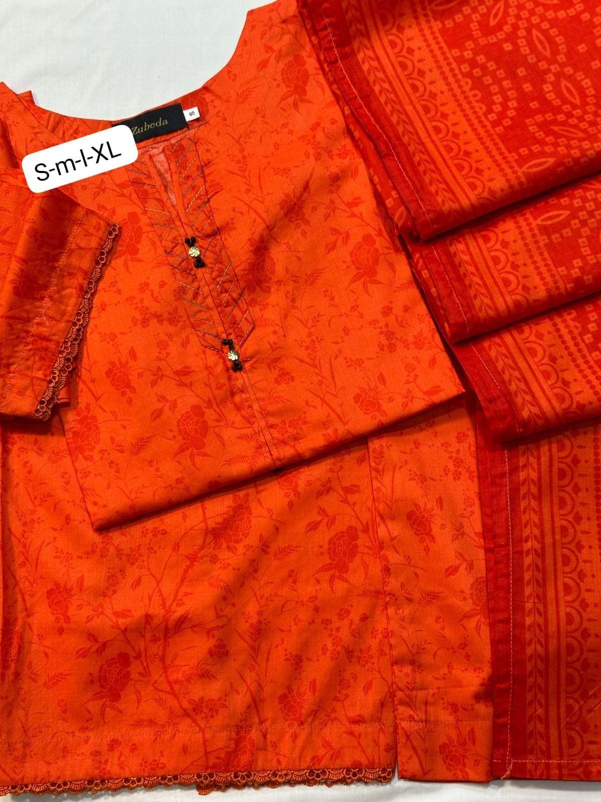 PREMIUM PRINTED CO-ORD SET WITH PRINTED DIGITAL DUPATTA STITCHED