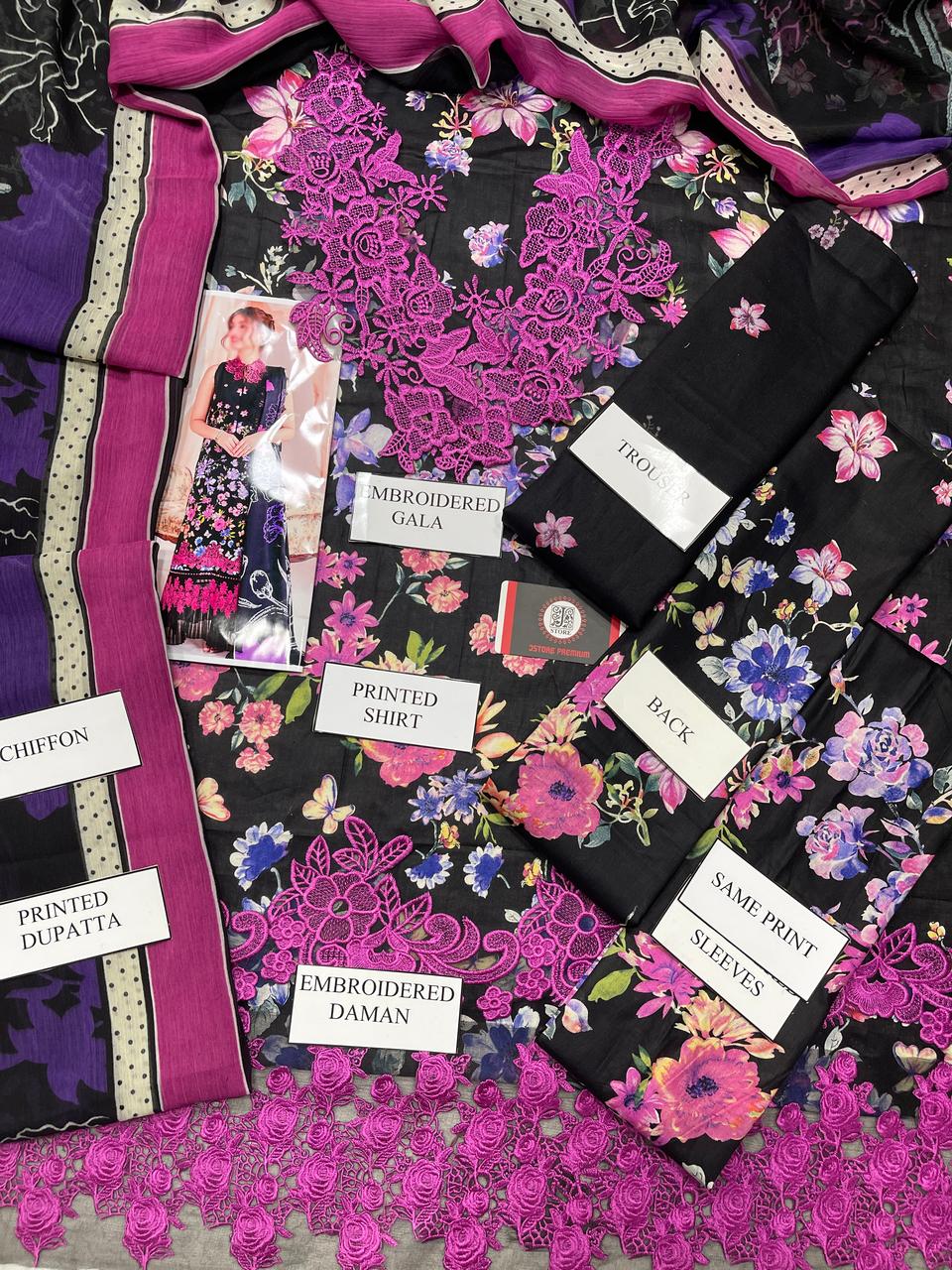 ASIFA NABEEL LAWN COLLECTION 2025