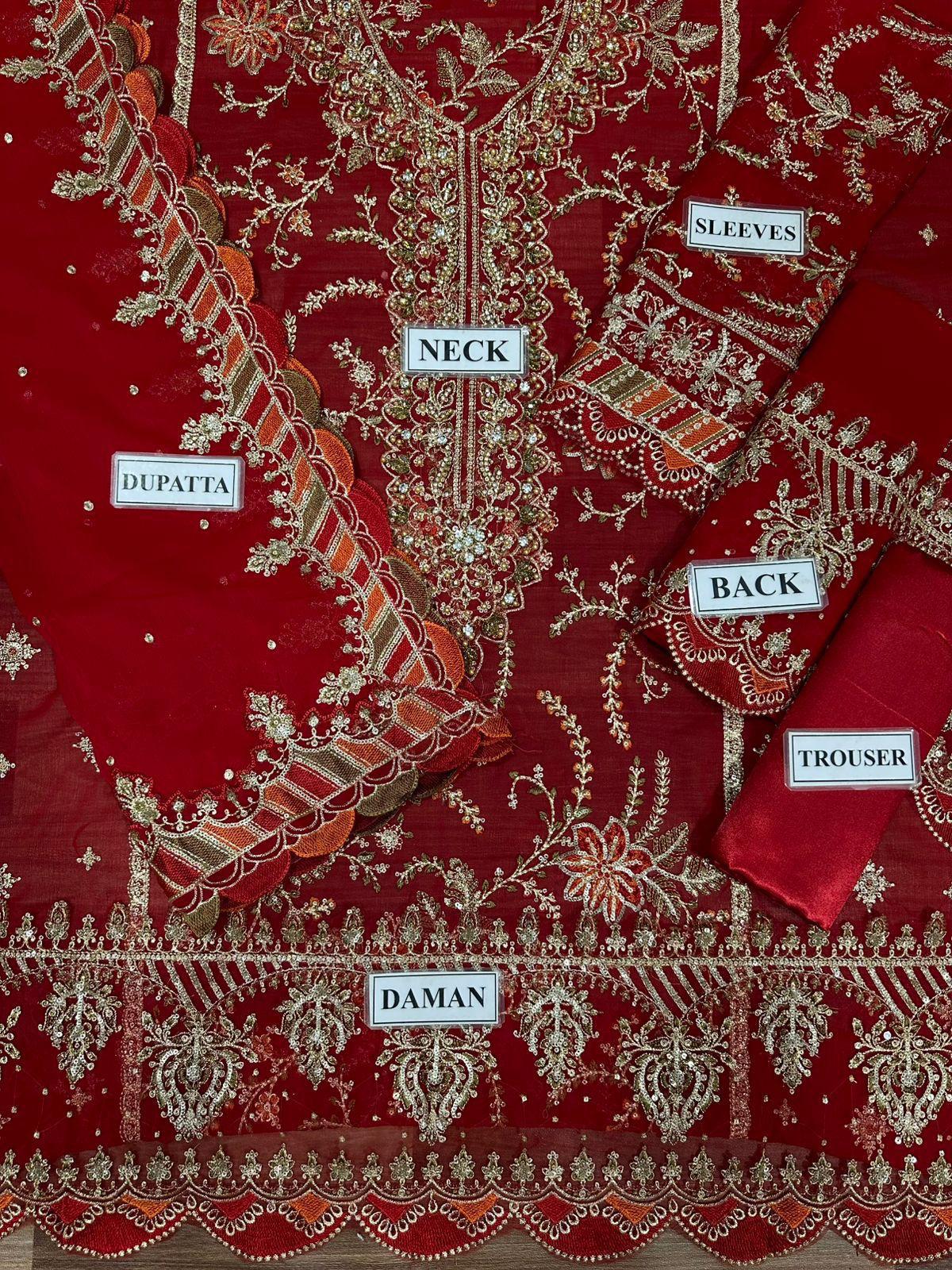 MARIA B CHIFFON UNSTITCHED COLLECTION 2025