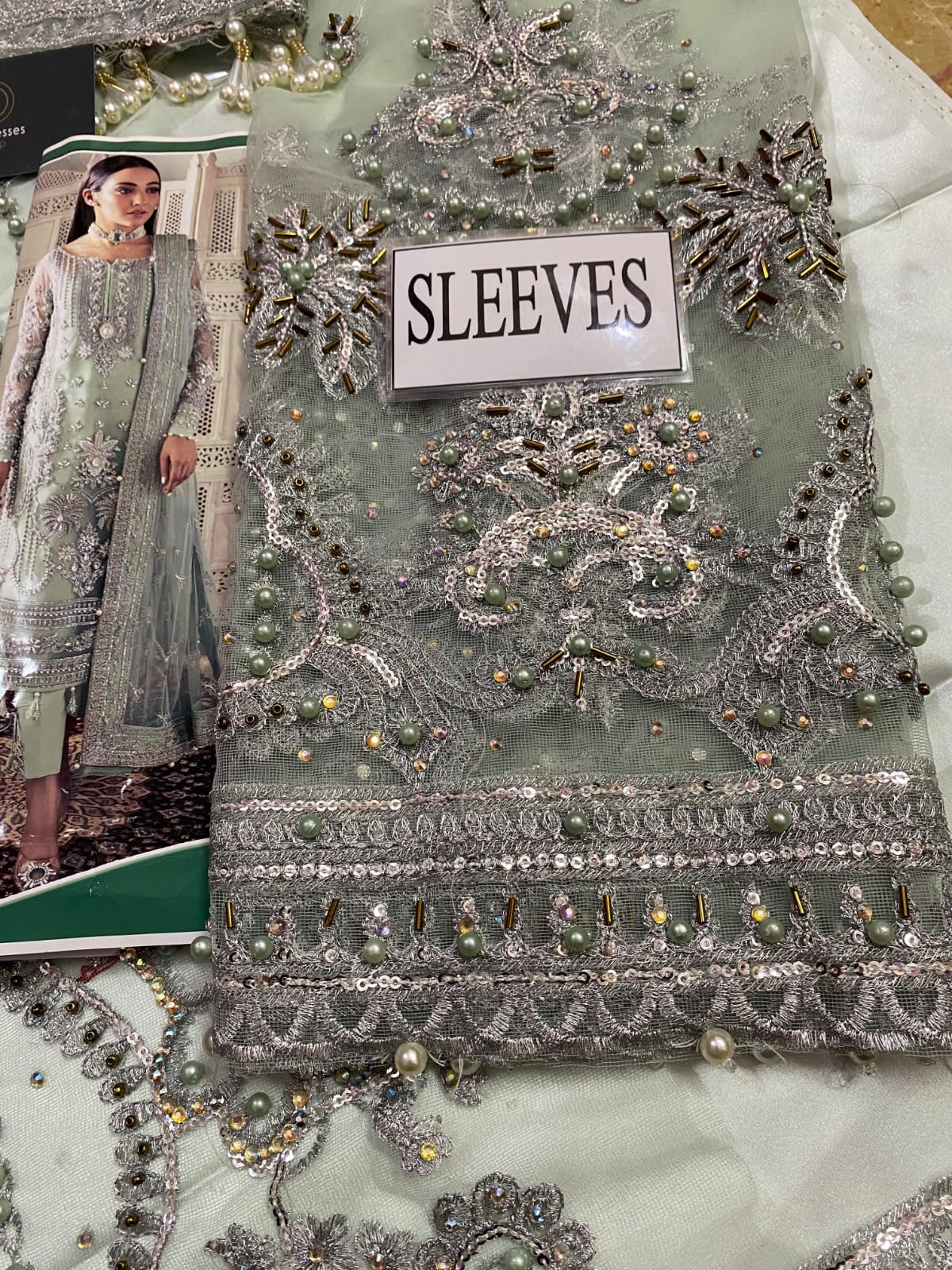 Brand Name GULAAL 3 Piece Heavy Embroided Dress