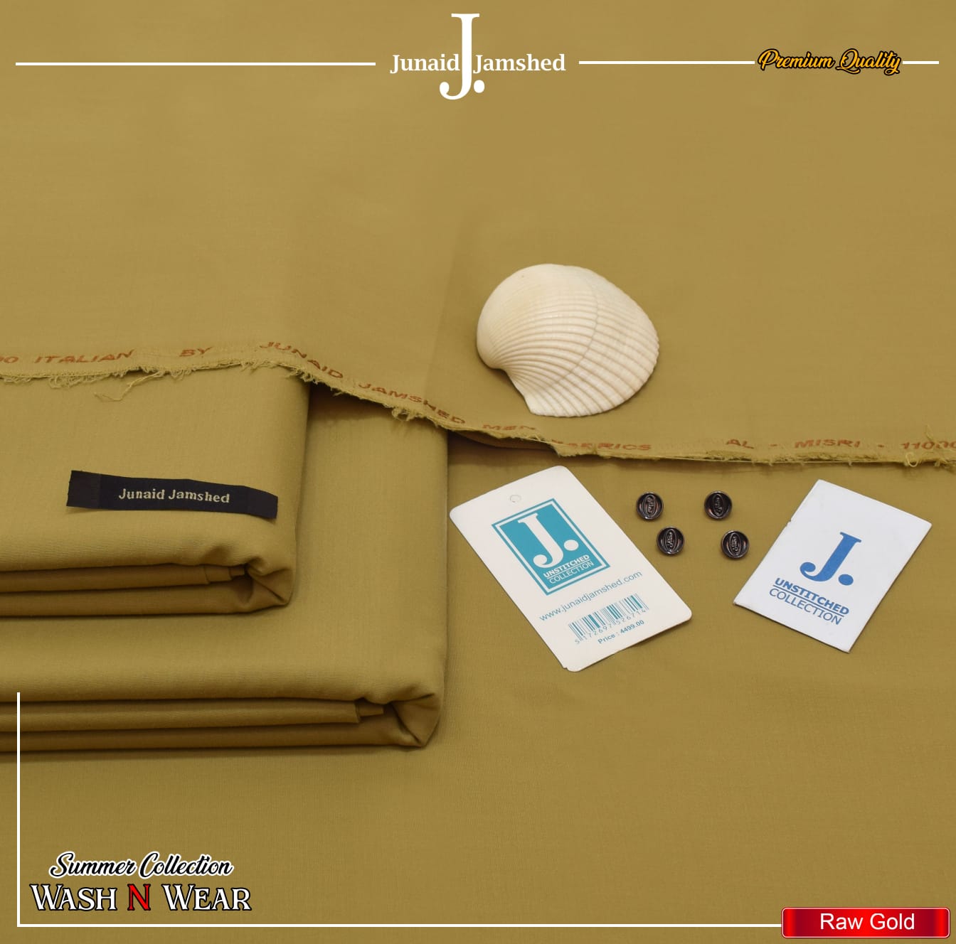 JUNAID JAMSHED Premium Quality Wash n Wear 2025