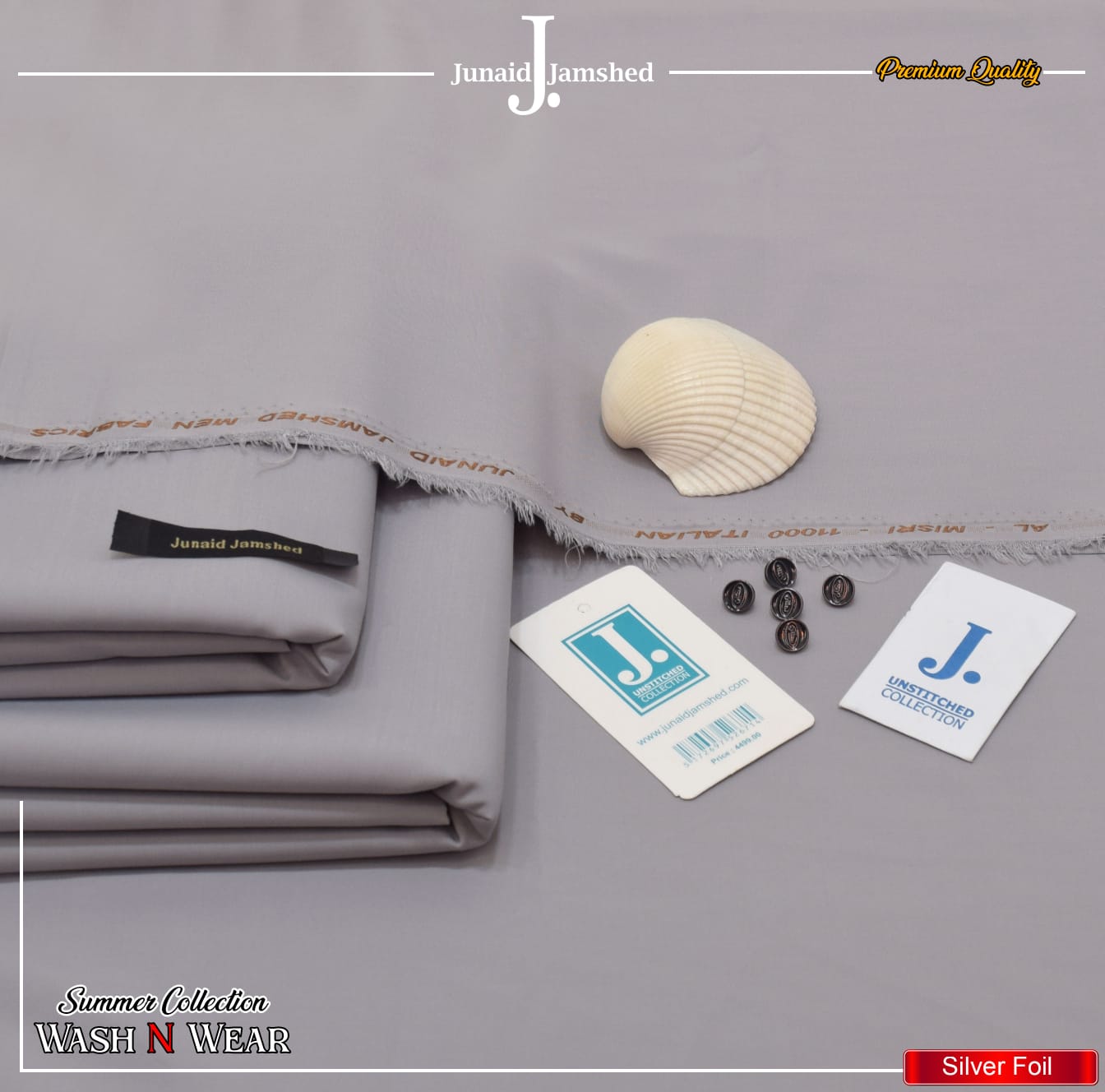 JUNAID JAMSHED Premium Quality Wash n Wear 2025