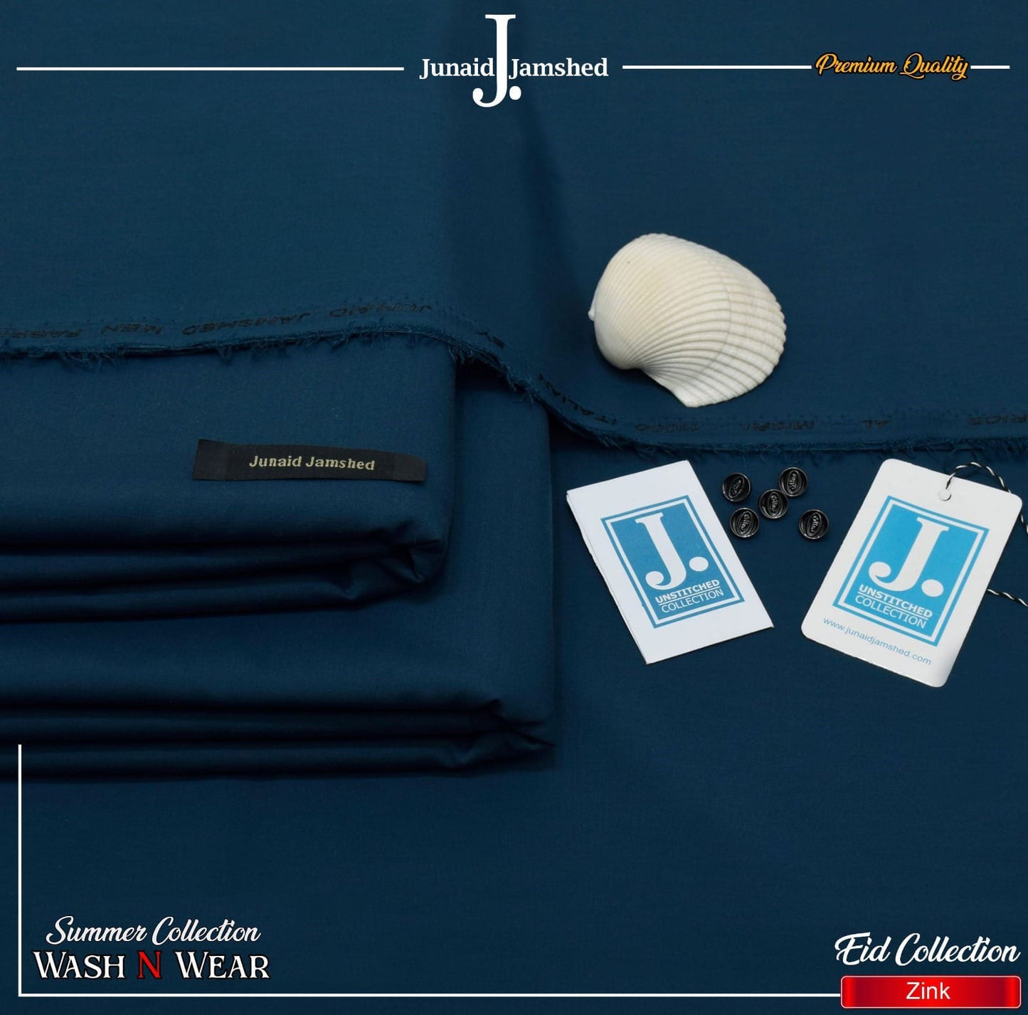 JUNAID JAMSHED Premium Quality Wash n Wear 2025