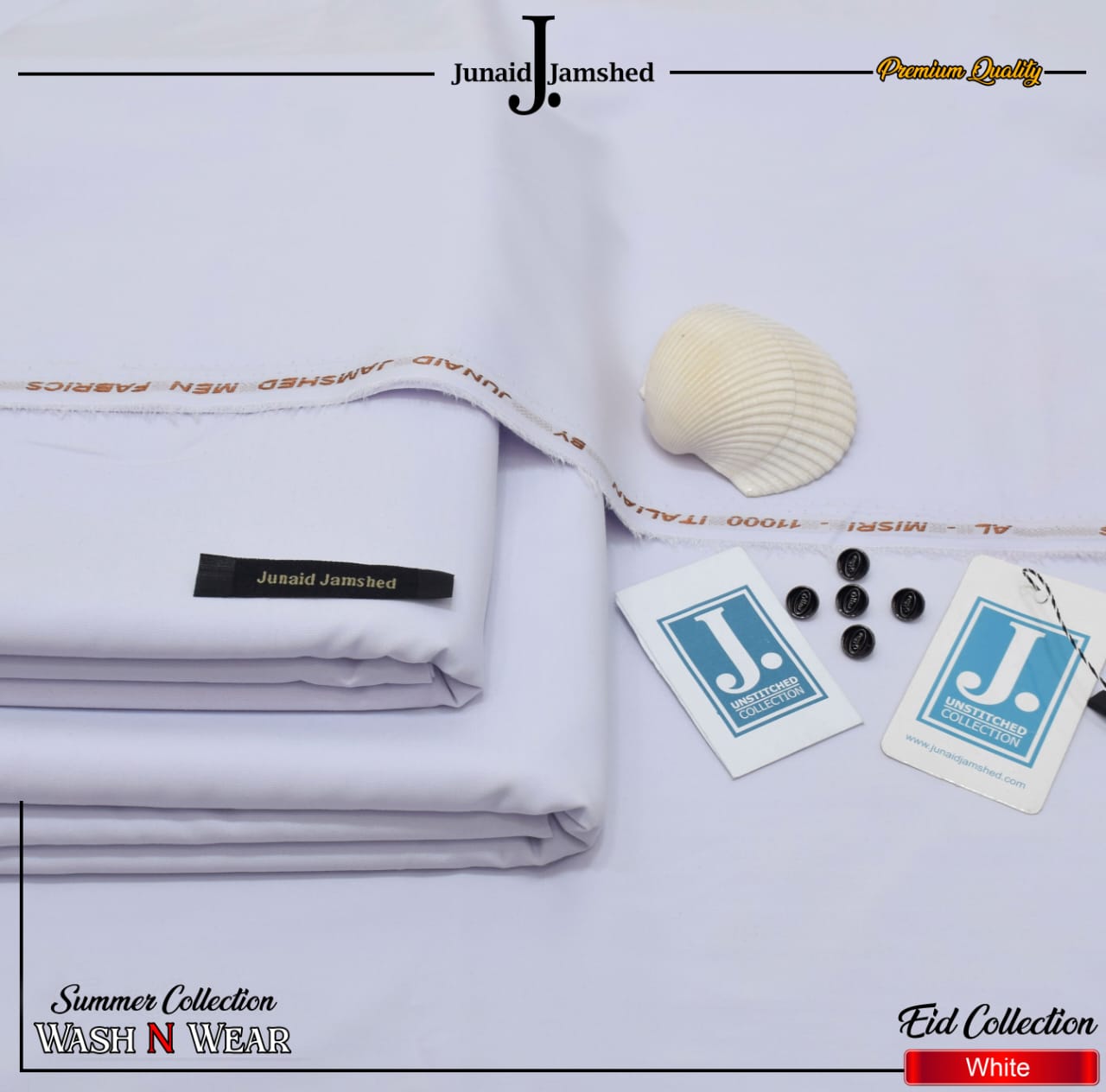 JUNAID JAMSHED Premium Quality Wash n Wear 2025