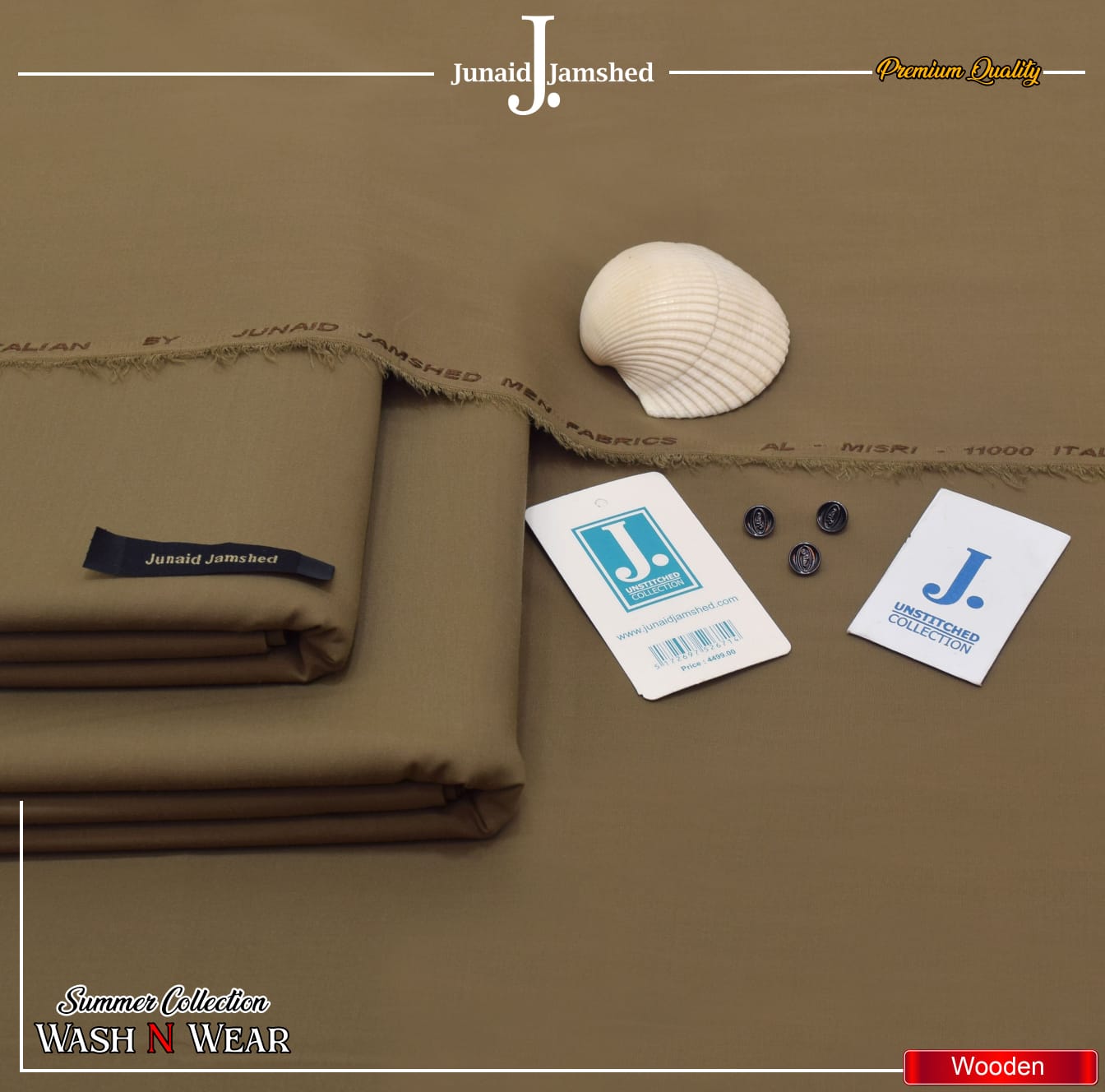 JUNAID JAMSHED Premium Quality Wash n Wear 2025