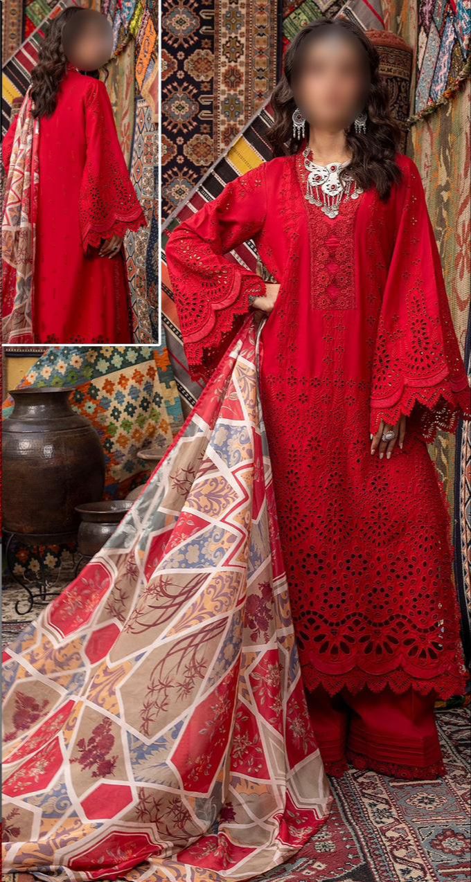 ADAN LIBAS Chikankari Collection 2024