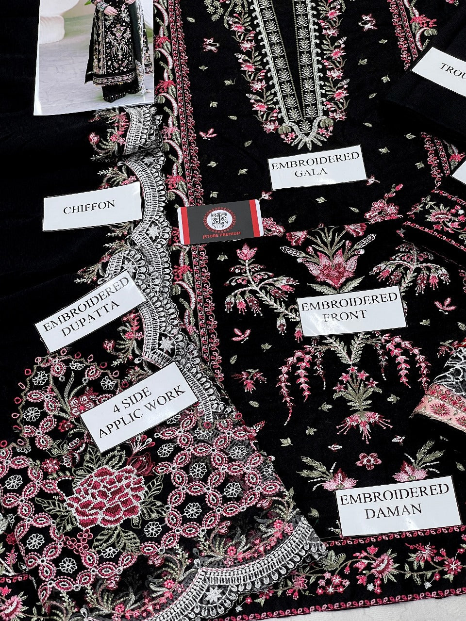 QALAMQAAR LUXURY CHIKENKARI LAWN
