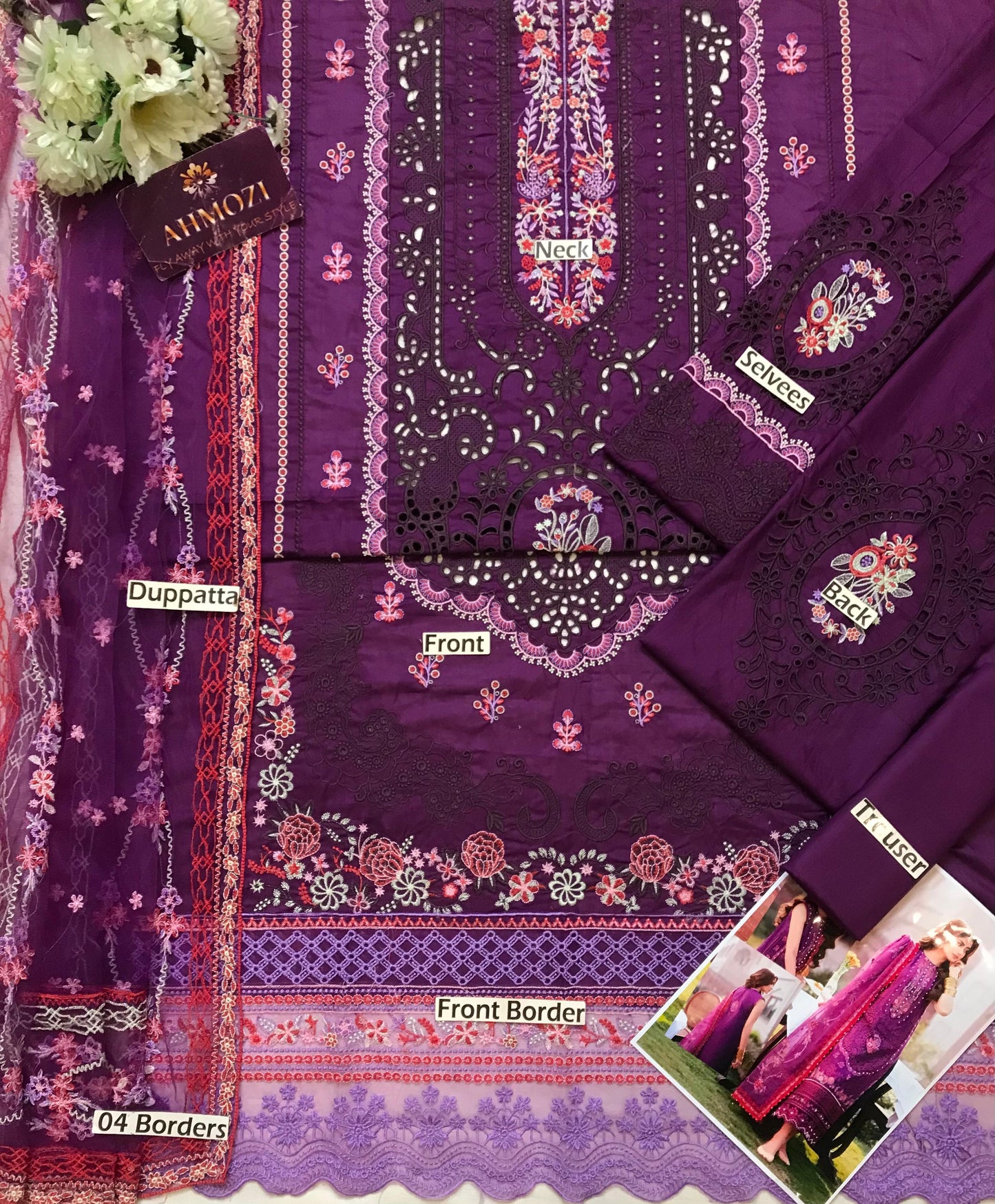 JHANNAK Presenting Binilyas Luxury Lawn Collection