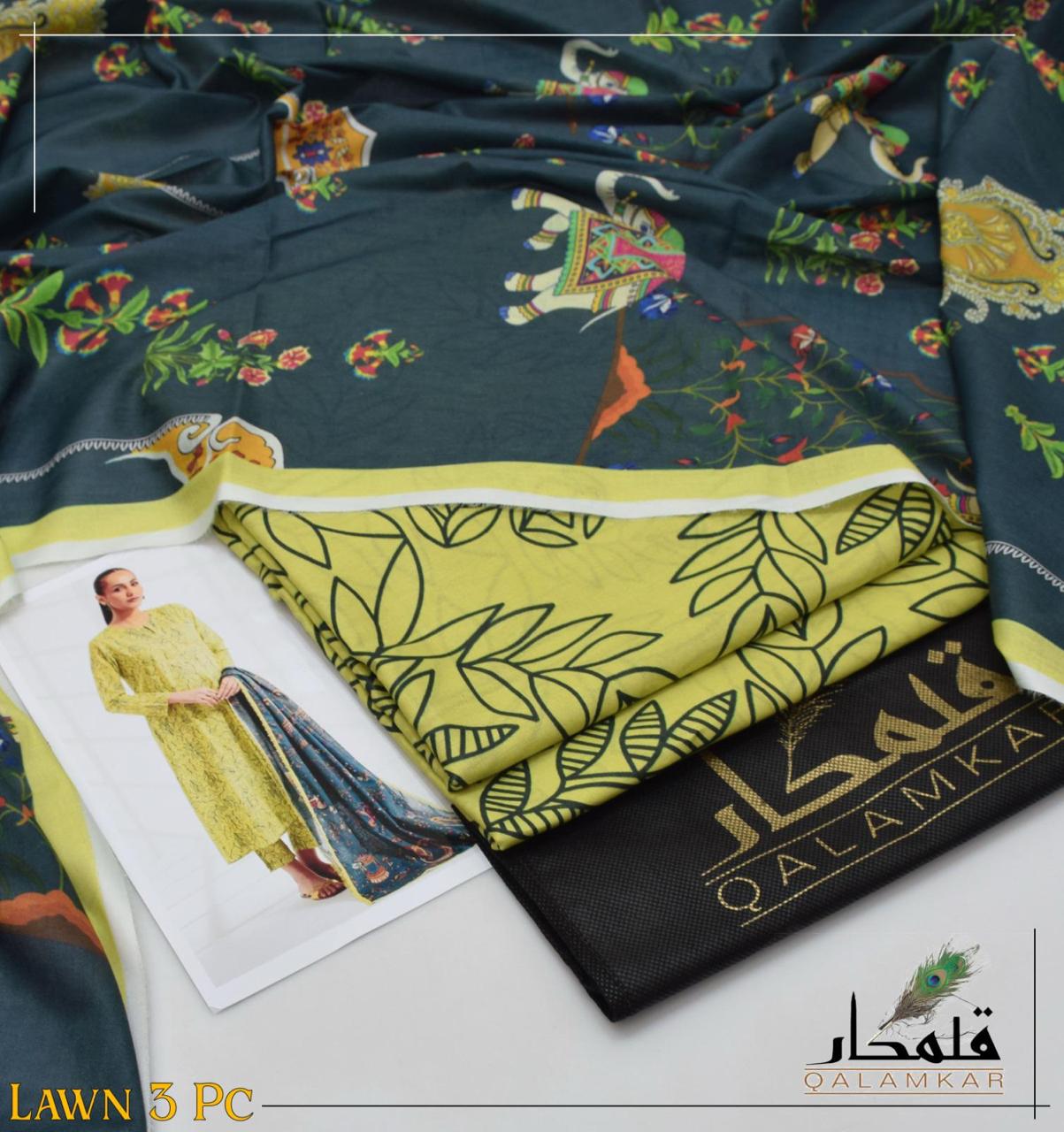 Q PRINTS BY QALAMKAR SUMMER Collection 2025