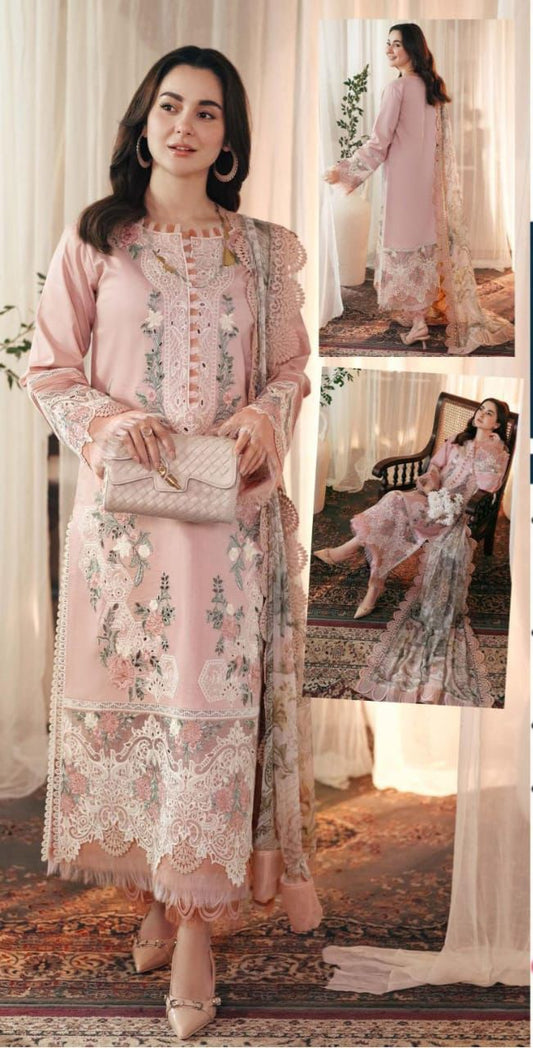 Jade Embroidered Lawn Eid Collection 3 Piece