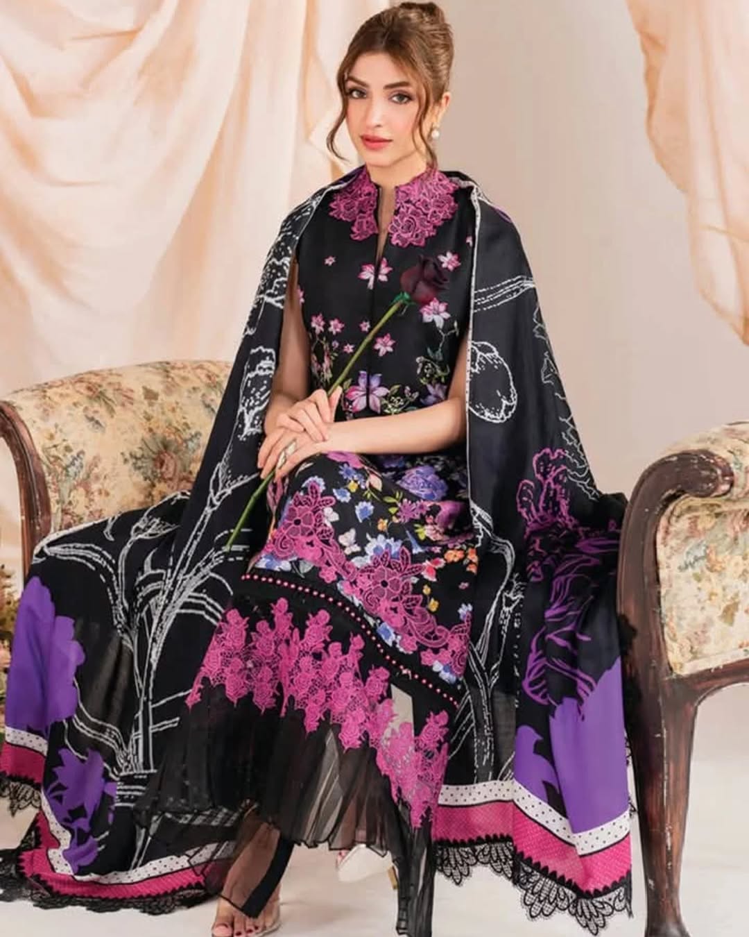 ASIFA NABEEL LAWN COLLECTION 2025