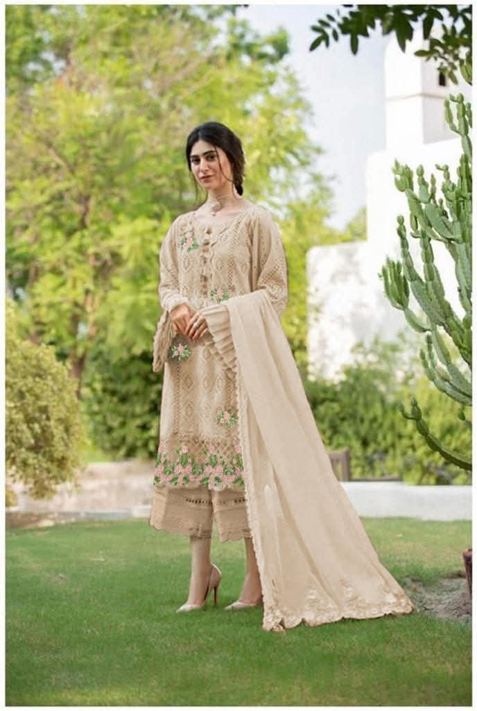 Chicken Kari Dress 3 Piece by Sobia Nazir
