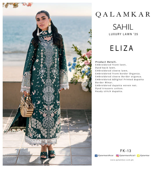 QALAMKAR Embroidered Luxury Lawn Collection
