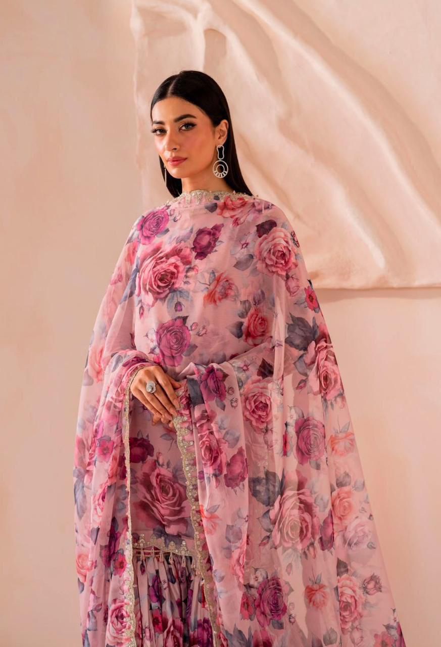 Jhannak Presents Premium Quality Self Swiss Jacquard Lawn Fabric