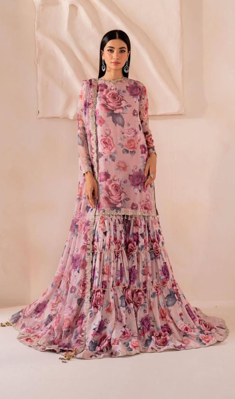 Jhannak Presents Premium Quality Self Swiss Jacquard Lawn Fabric