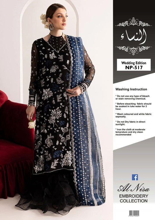 Nureh Chiffon Embroidery Collection