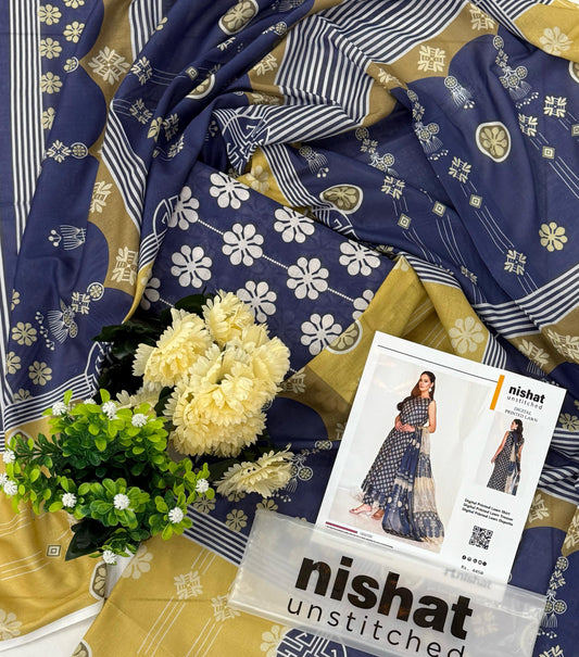JHANNAK Present Printed 3 Piece Lawn Design Collection 2025