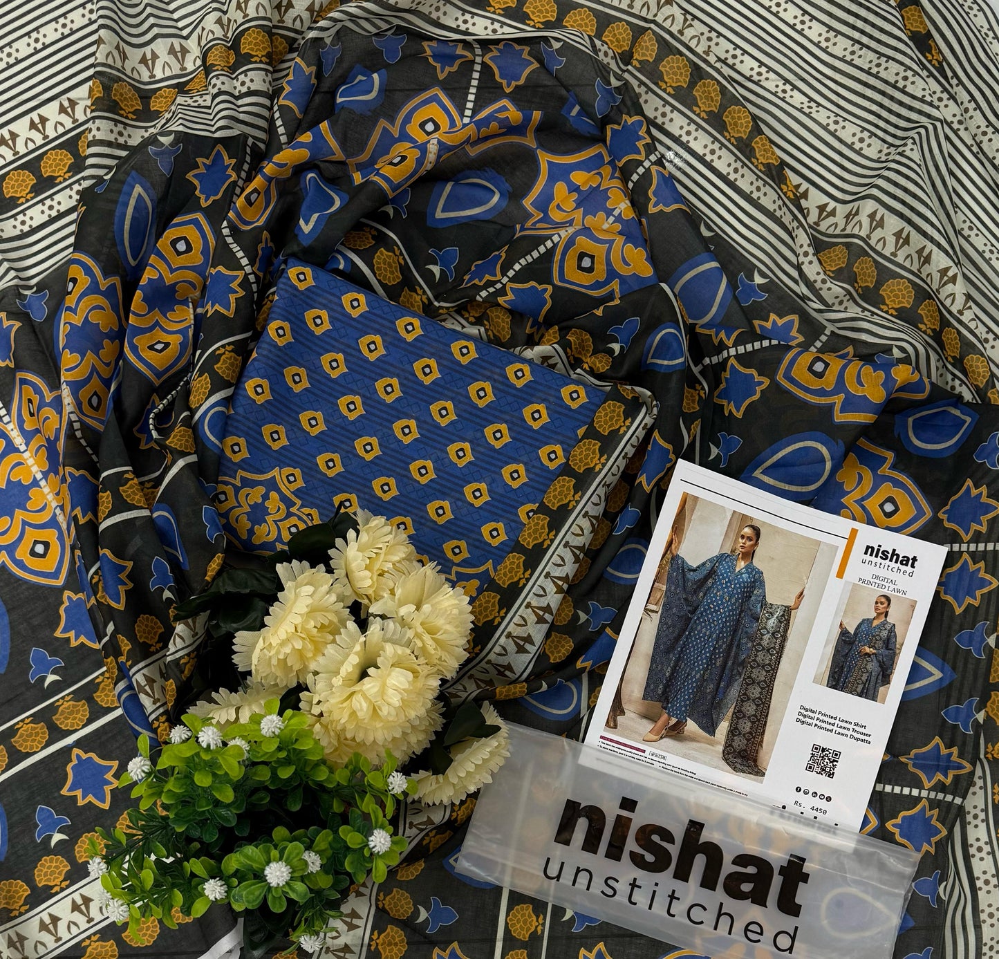 JHANNAK Present Printed 3 Piece Lawn Design Collection 2025