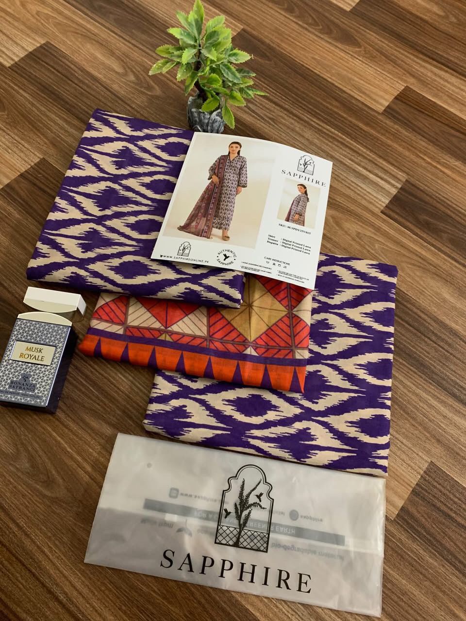 JHANNAK Present Printed 3 Piece Lawn Design Collection 2025