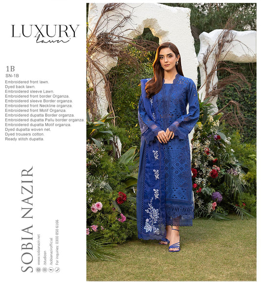 SOBIA NAZIR Embroidered Lawn